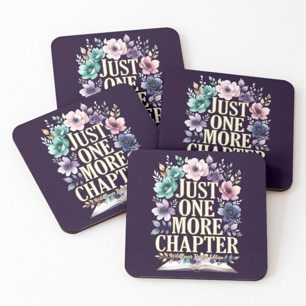 Item preview, Just One More Chapter Wildflower Reader Book Lover Gift designed and sold by Syrupulse.