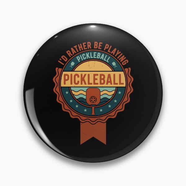 Item preview, Pickleball Id Rather Be Playing Funny Player Love designed and sold by LuminOrb.