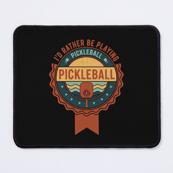 Item preview, Pickleball Id Rather Be Playing Funny Player Love designed and sold by LuminOrb.