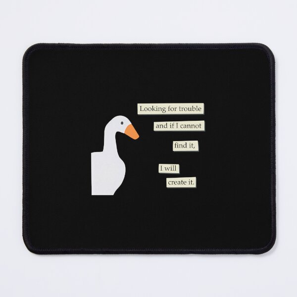 Item preview, Funny Mischievous Goose Meme Graphic designed and sold by ophfujmokw33.
