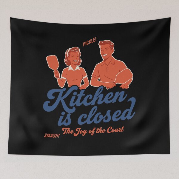 Item preview, Pickleball Funny Player Kitchen Is Closed Love designed and sold by LuminOrb.