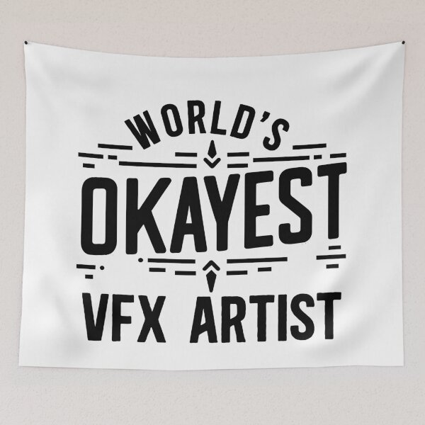 Item preview, World's Okayest VFX Artist designed and sold by TeesYouWant.