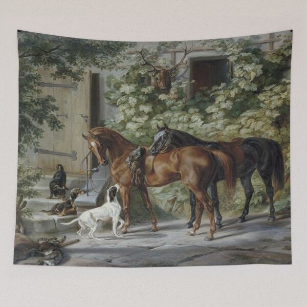 Item preview, Horses at the Porch designed and sold by SharonTheFirst.