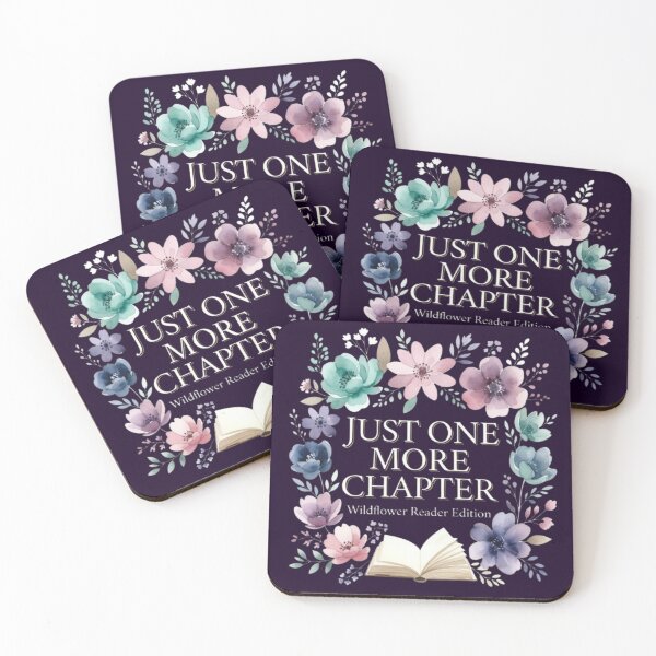 Item preview, Just One More Chapter Cottagecore Wildflower Book Lover Gift designed and sold by Syrupulse.