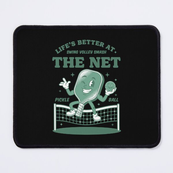Item preview, Pickleball Funny Player Lifes Better At The Net designed and sold by LuminOrb.