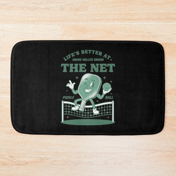 Item preview, Pickleball Funny Player Lifes Better At The Net designed and sold by LuminOrb.