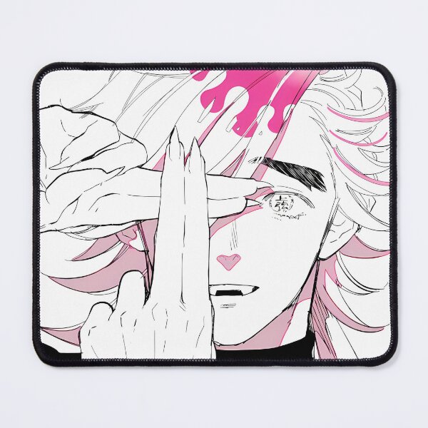 Item preview, Douma Demon Slayer Pink Minimalist Portrait designed and sold by mildaclairmo.