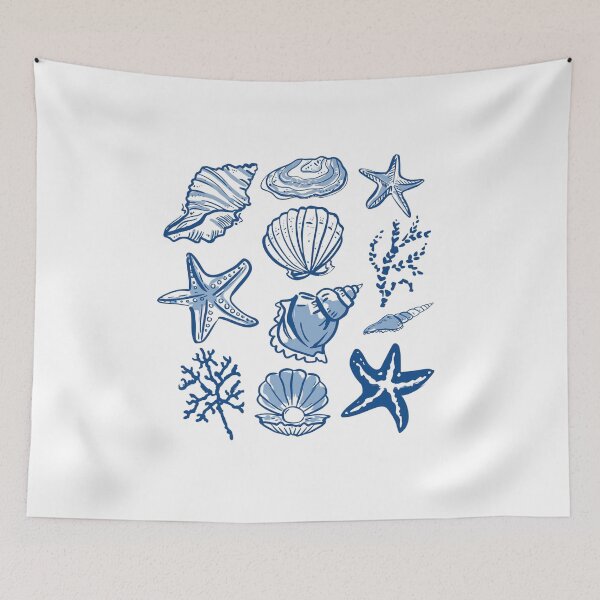 Item preview, Seashell Summer, Ocean Lover, Sea Shell Lover,  designed and sold by JakesPrints.
