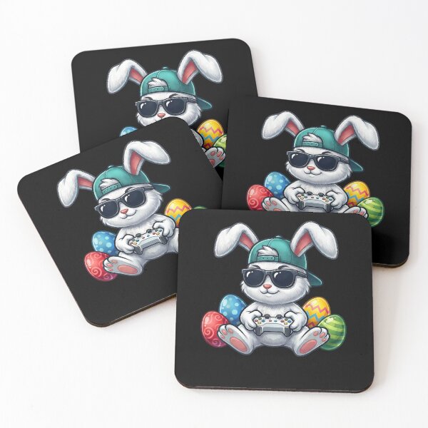 Item preview, Funny Easter Bunny Gaming Video Game Gamer Easter Day Boys designed and sold by Juansustait.