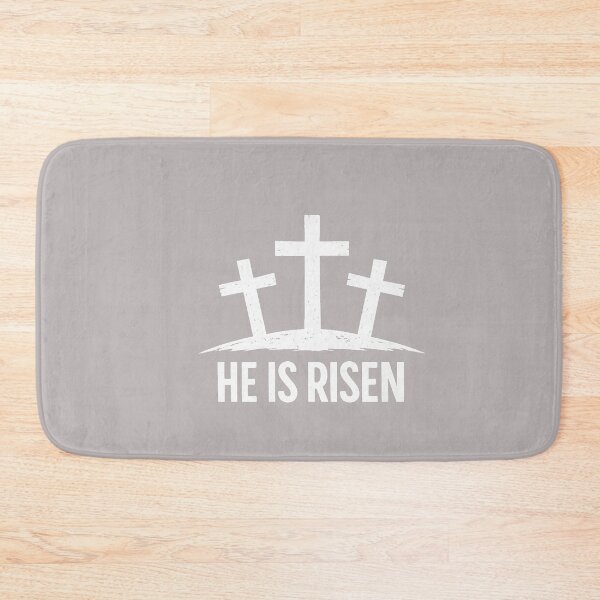 Item preview, Easter He is Risen Christian Cross designed and sold by mjohnson9.