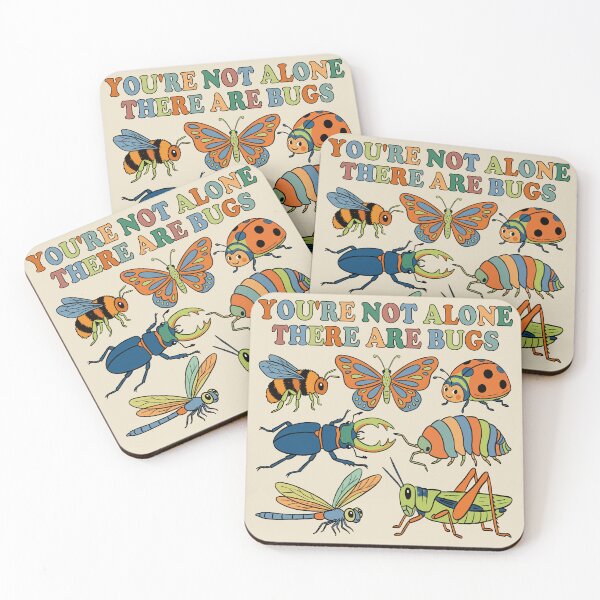 Item preview, You're Not Alone There Are Bugs. designed and sold by EunsooLee.