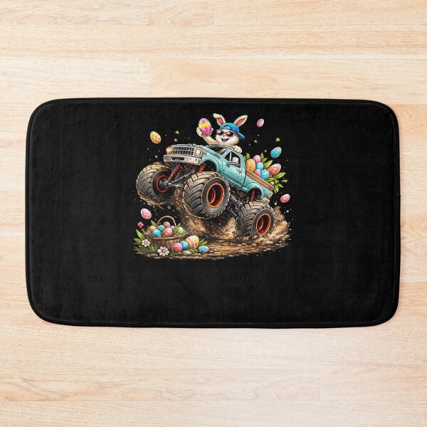 Item preview, Happy Easter Bunny Monster Truck Easter Eggs Rabbit Kids Boy  designed and sold by Juansustait.