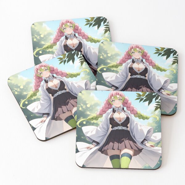 Item preview, Mitsuri Kanroji Demon Slayer Full Body Forest Pose designed and sold by mildaclairmo.
