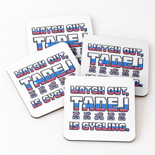 Item preview, Watch out, Tadej is cycling. designed and sold by RDproject.