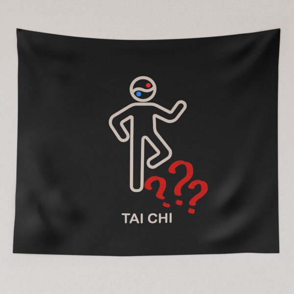 Item preview, Confused Tai Chi Beginner Funny Yin Yang Balance Design designed and sold by Aquarius-club.