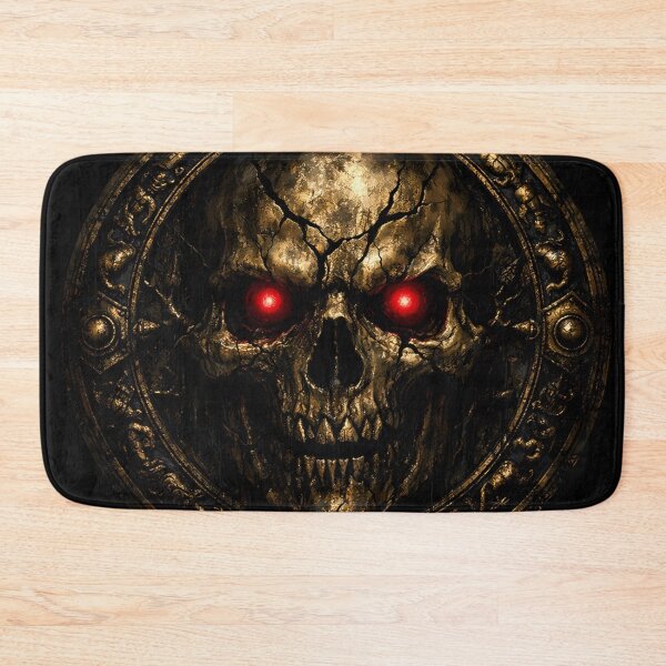 Item preview, Cursed Golden Skull , Ancient Dark Emblem of Doom designed and sold by aminz4.