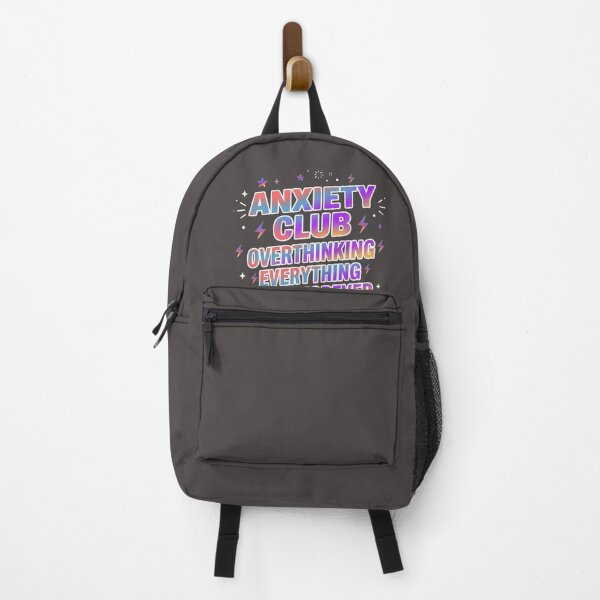 Item preview, Anxiety Club – Overthinking Everything Since Forever Funny Shirt designed and sold by SarcasmThreads.