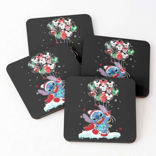 Item preview, Cute Stitch Hold Balloons Christmas designed and sold by YonanJB.