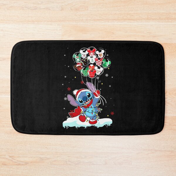 Item preview, Cute Stitch Hold Balloons Christmas designed and sold by YonanJB.