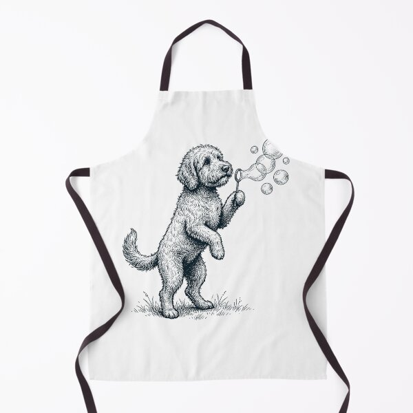 Item preview, Vintage Goldendoodle Blowing Bubbles Dog Mom Dad Lover designed and sold by DoodleTortle.