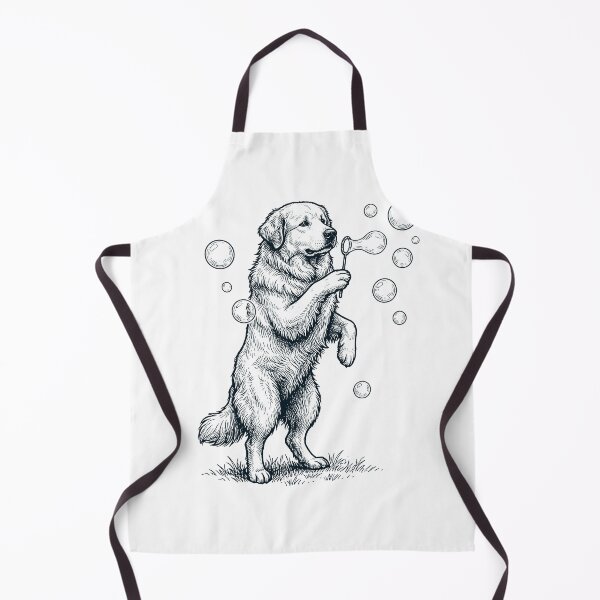 Item preview, Vintage Great Pyrenees Blowing Bubbles Dog Mom Dad Lover designed and sold by DoodleTortle.