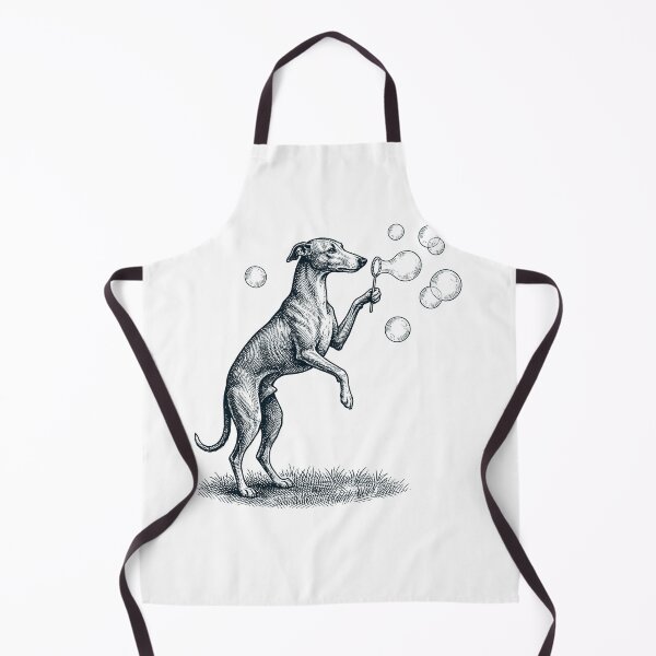 Artikelvorschau, Vintage Greyhound bläst Seifenblasen – Hundemama, Hundepapa, Hundeliebhaber entworfen und verkauft von DoodleTortle.