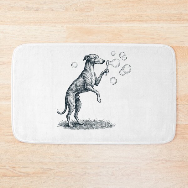 Artikelvorschau, Vintage Greyhound bläst Seifenblasen – Hundemama, Hundepapa, Hundeliebhaber entworfen und verkauft von DoodleTortle.