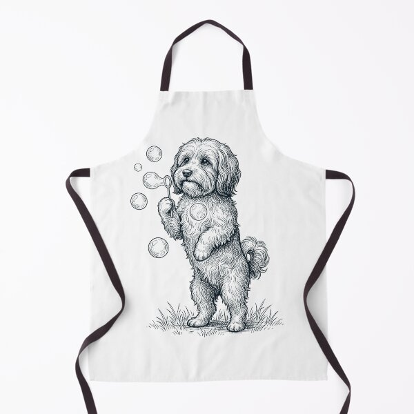 Item preview, Vintage Havanese Blowing Bubbles Dog Mom Dad Lover designed and sold by DoodleTortle.