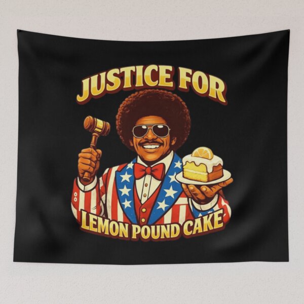 Item preview, Afroman Justice for Lemon Pound Cake designed and sold by CATTYHOLA.