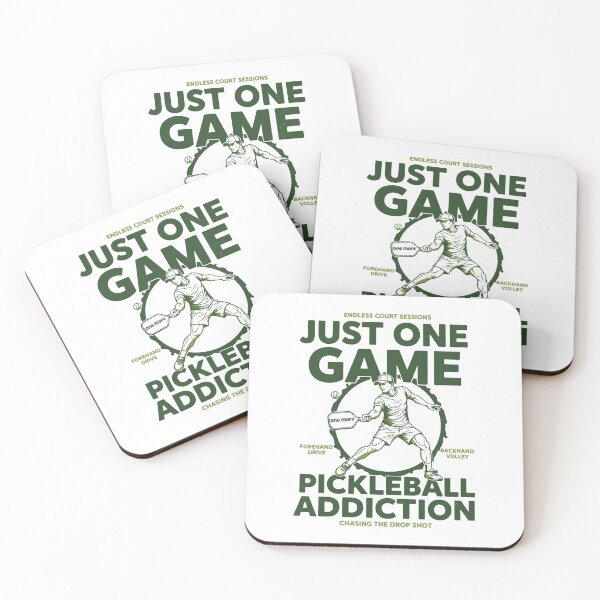 Item preview, Pickleball Just One Game Pickleball Addiction Play designed and sold by LuminOrb.