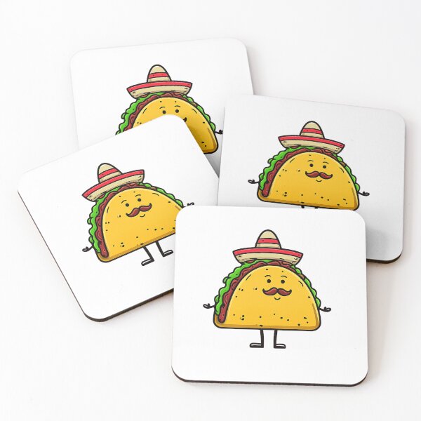 Item preview, Minimalist Mexican Taco designed and sold by Droosam.