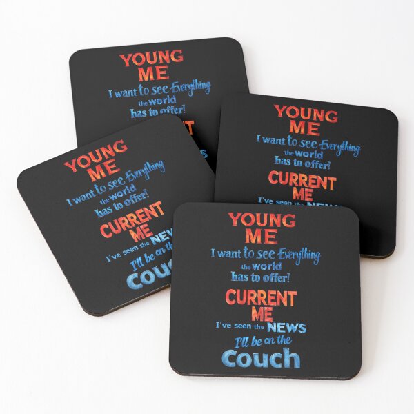 Item preview, Young Me: 'I want to see everything the world has to offer!'. Current Me: 'I've seen the news. I'll be on the couch designed and sold by Pirate-Coast.