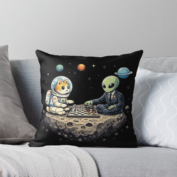 Item preview, astronaut cat and alien  designed and sold by Dogandesighn.