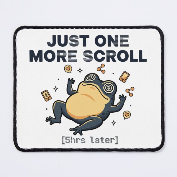 Item preview, Just One More Scroll — ADHD Doomscroll Retro Anime Graphic Tee designed and sold by Relatable-Ramen.