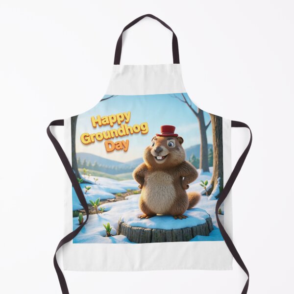 Item preview, Happy Groundhog Day designed and sold by casamomo.