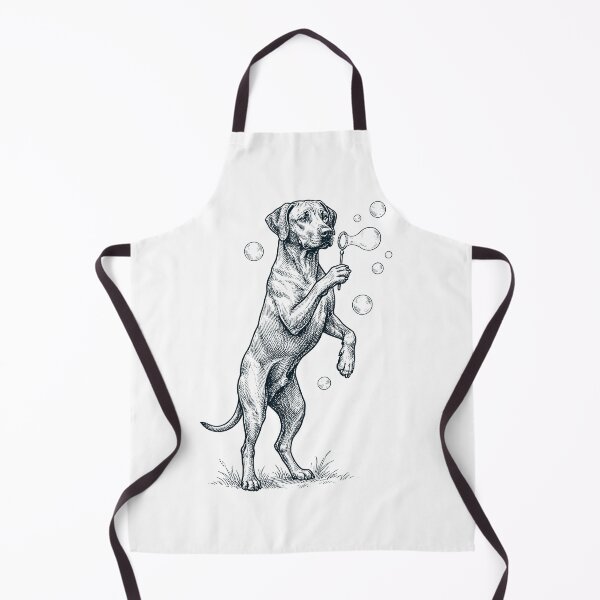 Item preview, Vintage Rhodesian Ridgeback Blowing Bubbles Dog Mom Dad Lover designed and sold by DoodleTortle.