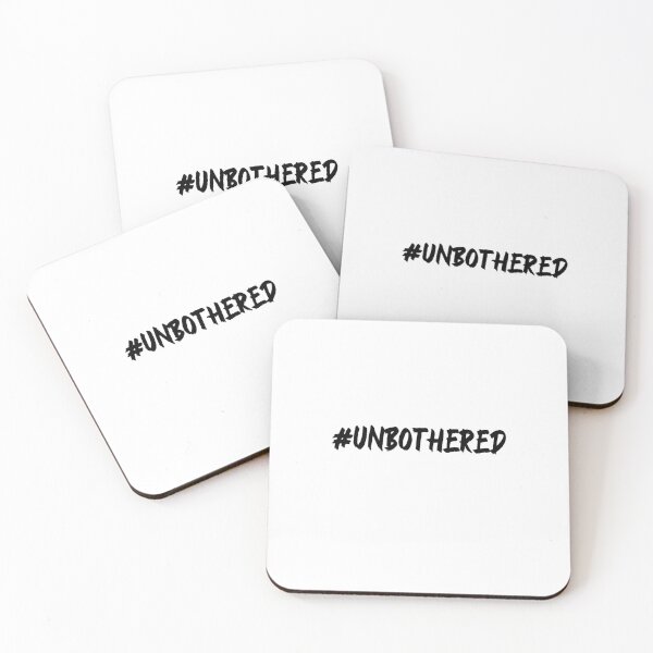 Item preview, #Unbothered Hashtag T-Shirt designed and sold by DwishOriginals.