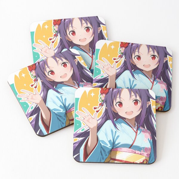 Item preview, Yuuki Sword Art Online Festival Kimono Wave designed and sold by mildaclairmo.
