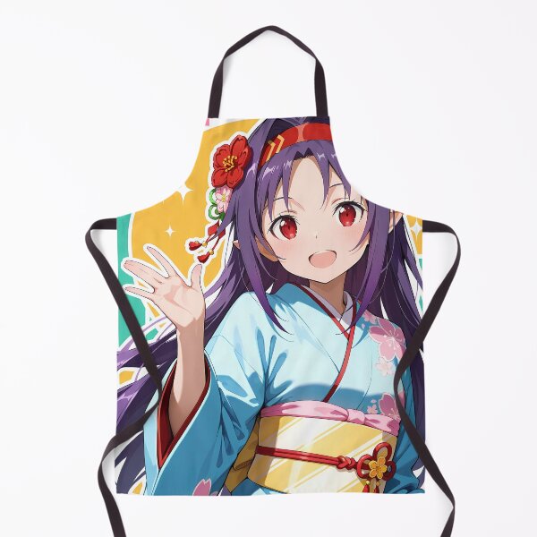 Item preview, Yuuki Sword Art Online Festival Kimono Wave designed and sold by mildaclairmo.