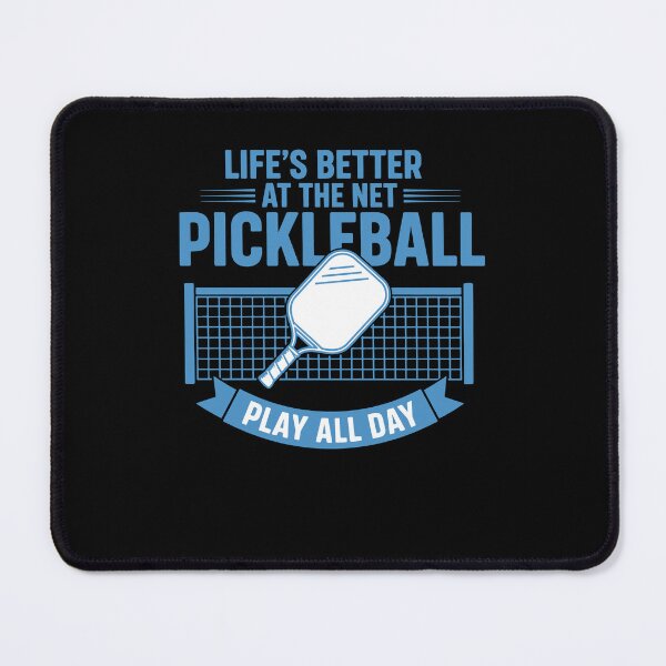 Item preview, Pickleball Lifes Better At The Net Play All Day designed and sold by LuminOrb.
