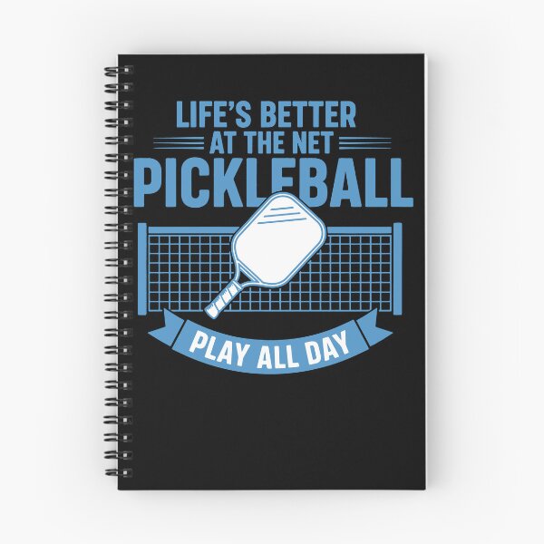 Item preview, Pickleball Lifes Better At The Net Play All Day designed and sold by LuminOrb.