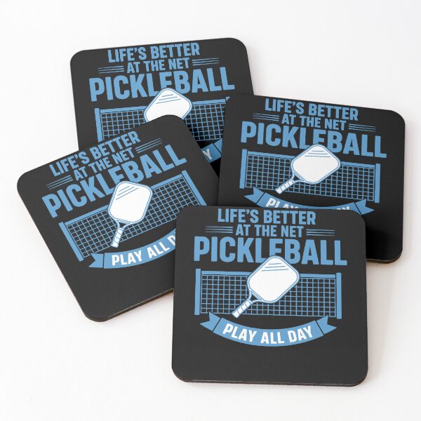 Item preview, Pickleball Lifes Better At The Net Play All Day designed and sold by LuminOrb.
