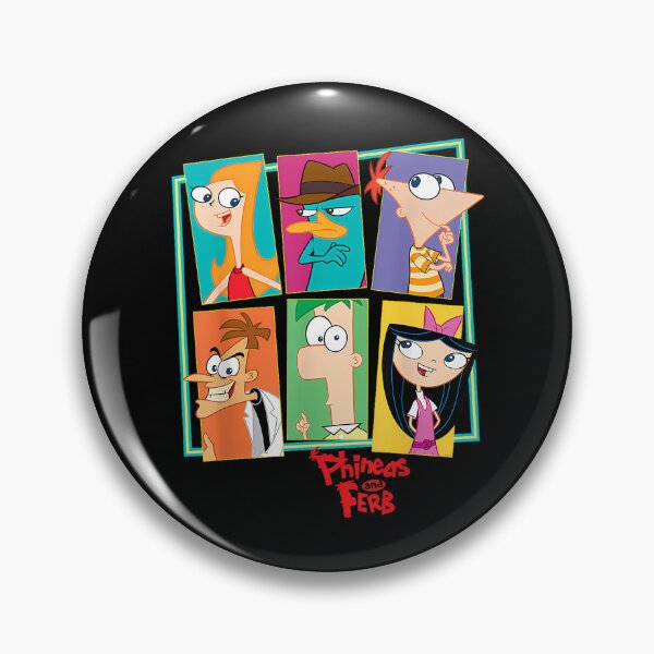 Item preview, Disney Phineas And Ferb Character Collage designed and sold by YonanJB.