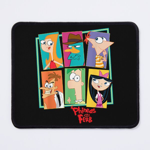 Item preview, Disney Phineas And Ferb Character Collage designed and sold by YonanJB.