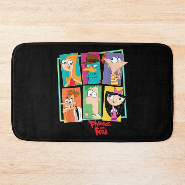 Item preview, Disney Phineas And Ferb Character Collage designed and sold by YonanJB.