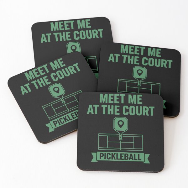 Artikelvorschau, Pickleball Meet Me At The Court funny player entworfen und verkauft von LuminOrb.