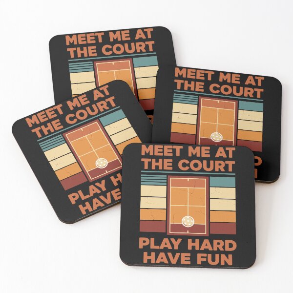 Item preview, Pickleball Meet Me At The Court Play Hard Have Fun designed and sold by LuminOrb.