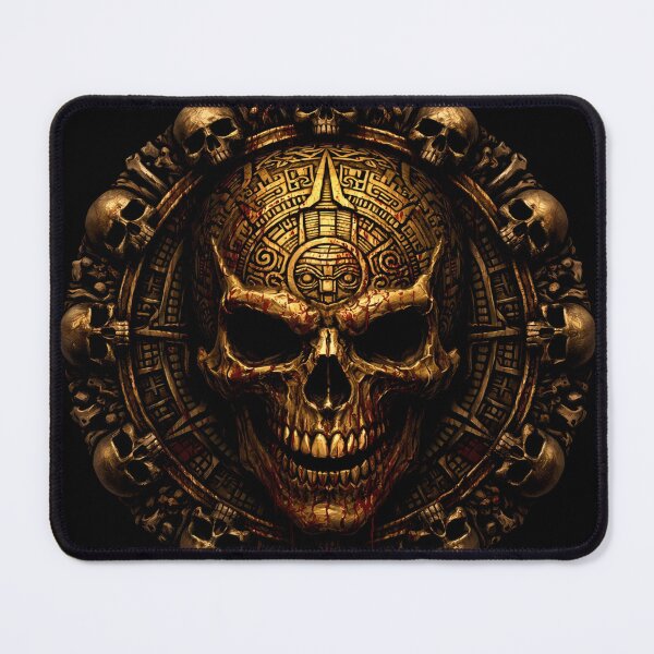 Item preview, Golden Cursed Skull of the Ancient Sun designed and sold by aminz4.