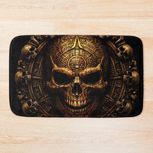 Item preview, Golden Cursed Skull of the Ancient Sun designed and sold by aminz4.