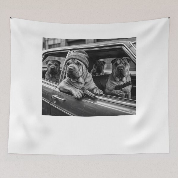 Item preview, Funny Chinese Shar Pei Meme Dog Mom Dad Lover designed and sold by TerryConnells.
